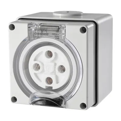 Socket Outlet 4 Pin 500V 50A, Voltex, supplied and installed in Alice Springs
