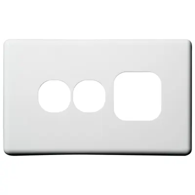 Classic Cover Plate for Single Power Outlet with Extra Switch, Voltex, supplied and installed in Alice Springs
