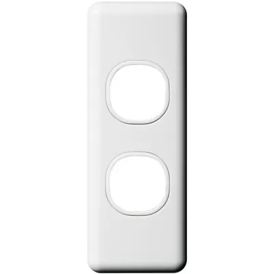 Classic 2 Gang Architrave Switch Plate, Voltex, supplied and installed in Alice Springs