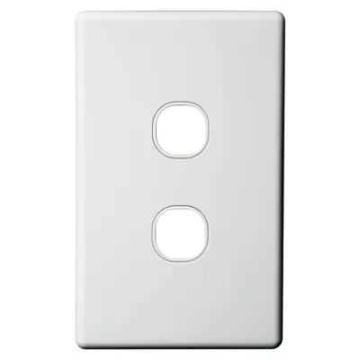Classic 2 Gang Switch Plate, Voltex, supplied and installed in Alice Springs