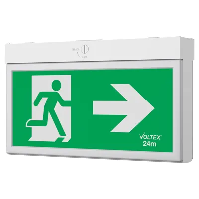 LED Maintained Emergency Exit Light, Voltex, supplied and installed in Alice Springs