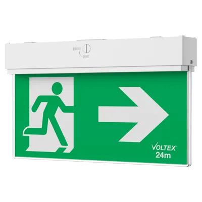 LED Maintained Slim Emergency Exit Light, Voltex, supplied and installed in Alice Springs