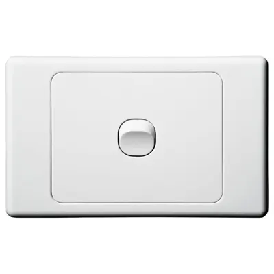 Original Horizontal 1 Gang Switch 250V 16A, Voltex, supplied and installed in Alice Springs