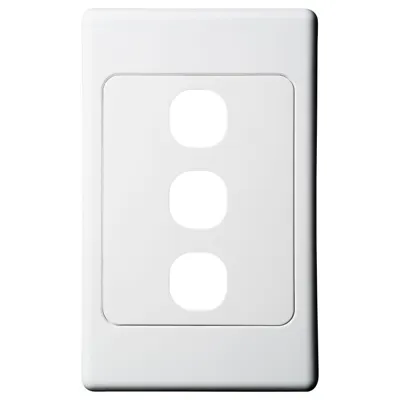 Original 3 Gang Switch Plate, Voltex, supplied and installed in Alice Springs