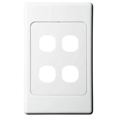 Original 4 Gang Switch Plate, Voltex, supplied and installed in Alice Springs
