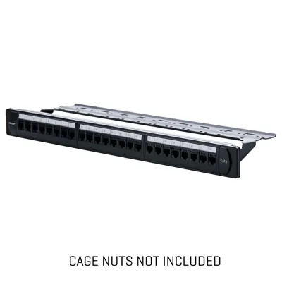 Cat6 UTP 24 Port Patch Panel, Voltex, supplied and installed in Alice Springs