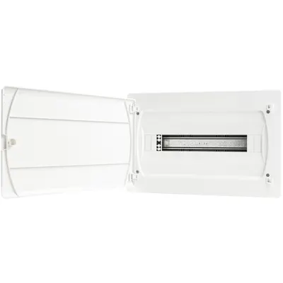 CUBO White Door Flush Mounting Switchboard 18 Way, Voltex, supplied and installed in Alice Springs